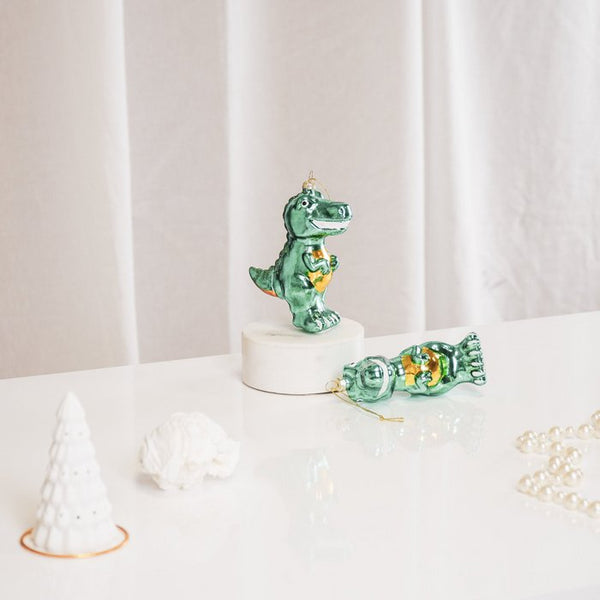 Housevitamin - Glas Anhänger DINO