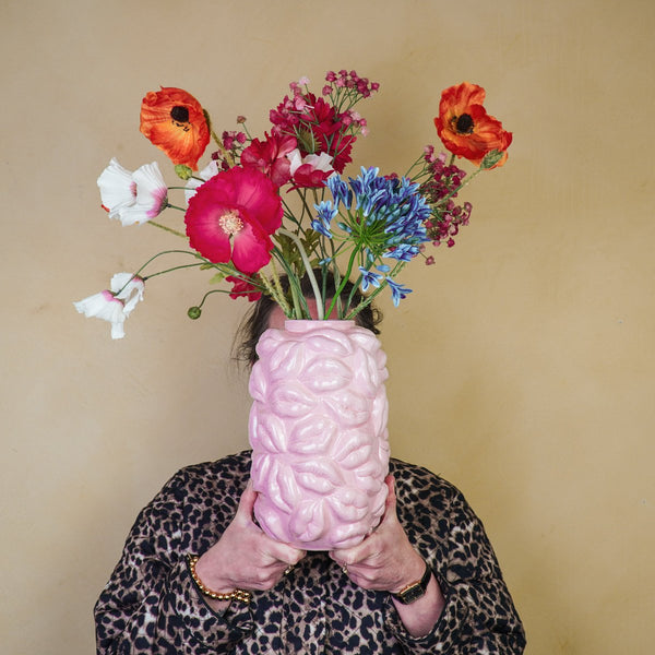 Housevitamin - Vase Kisses Hellrosa