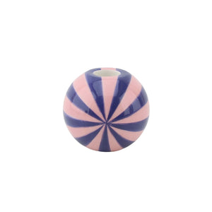 Housevitamin - Kerzenhalter Swirl Blau/Pink