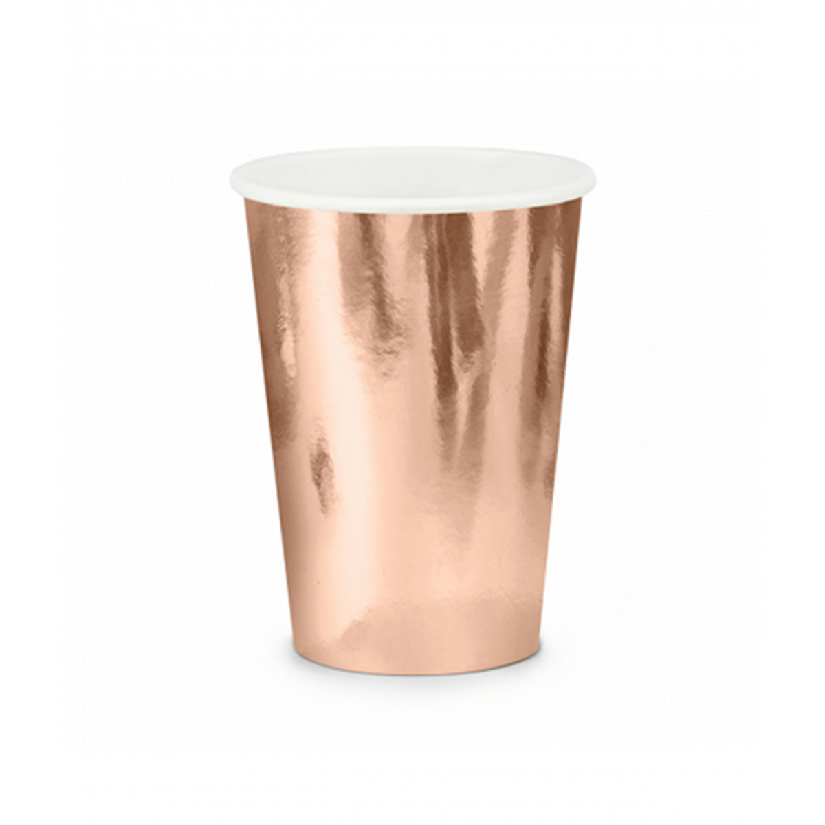Premioloon - Pappbecher Set 220ml Rosegold