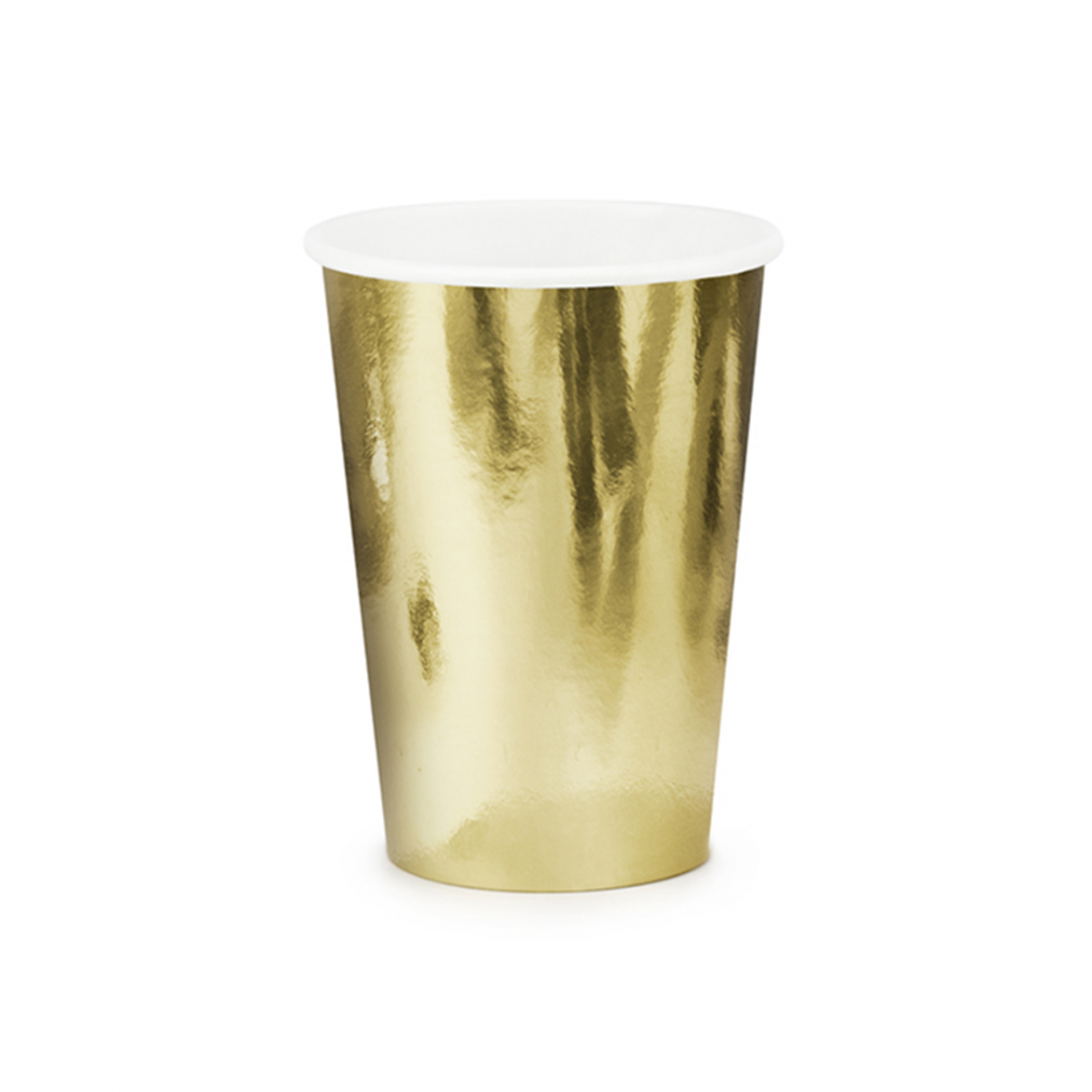Premioloon - Pappbecher Set 220ml Gold