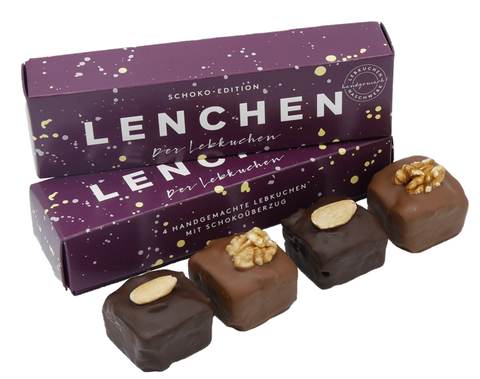 Lenchen - Lebkuchen Schoko 4er Box