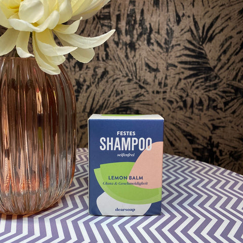 DearSoap - Festes Shampoo lemon balm
