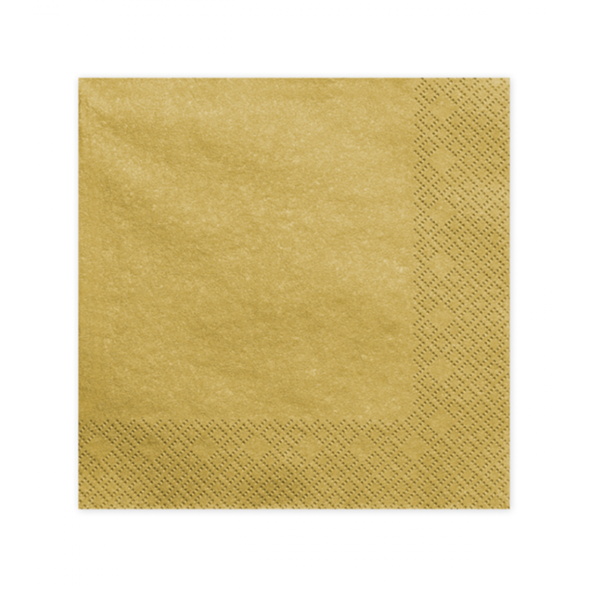 Premioloon - Servietten Metallic Gold