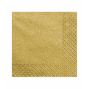 Premioloon - Servietten Metallic Gold