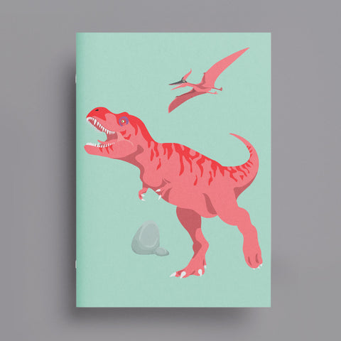 Nobis Design - Notizheft A6 Dinos